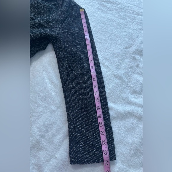 LOFT Black Blazer with Wide Lapel and Asymmetrical Closure - Picture 12 of 14